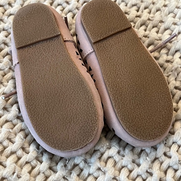 Consciously baby all leather mauve pink sandal - Picture 3 of 4